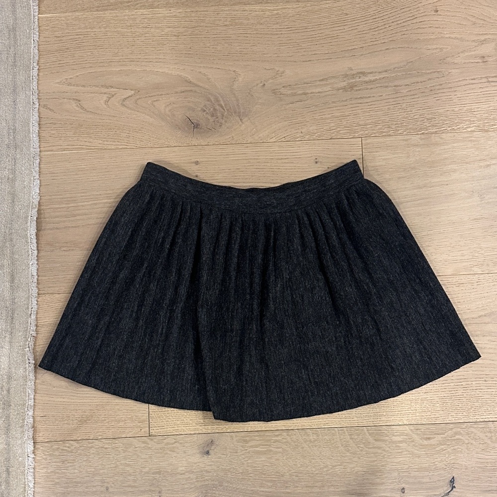 Zara Dark Charcoal Skater Circle Skirt